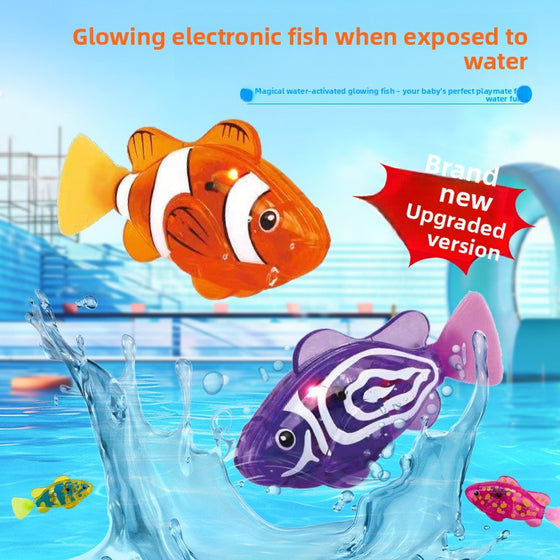 Electric Swimming Glow Sensor Fish Toy product image 2