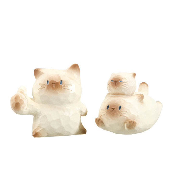 Creative Cute Pet Cat Statuette
