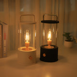 Retro portable camping hanging light