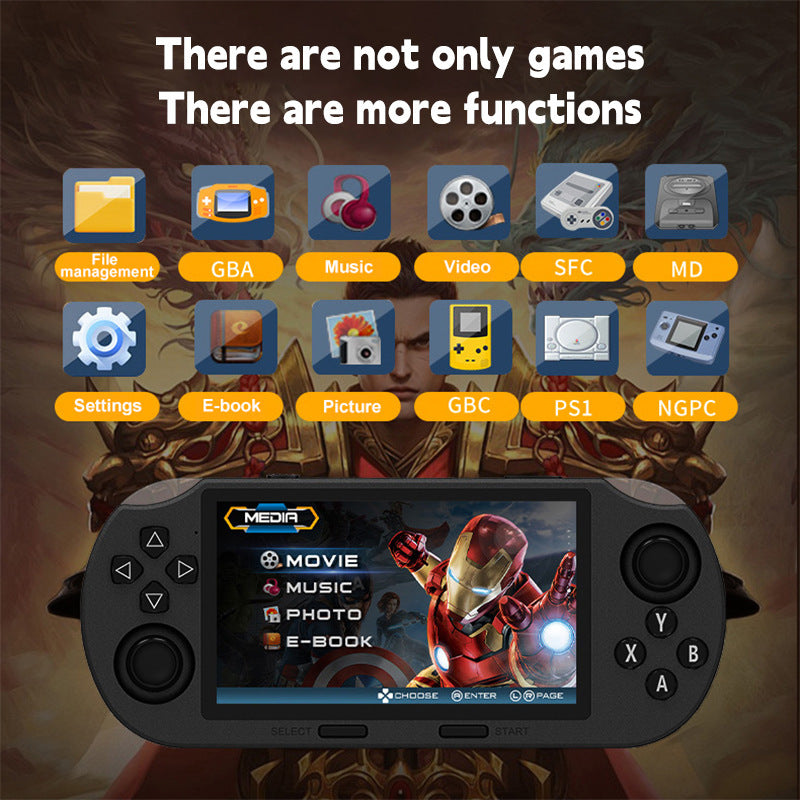 Handheld Game Console Dual Joystick
