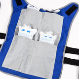 Ice bag cooling vest