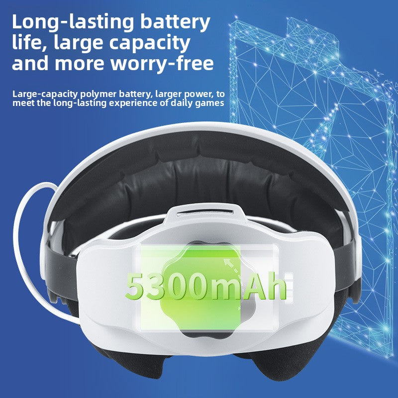Suitable for Oculus Quest 2 Head-Mounted Mobile Power Supply, Weight-Reducing Vr Accessories, Battery Expansion, Vr Charging Charger
