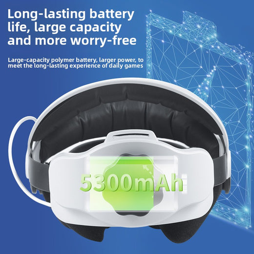Suitable for Oculus Quest 2 Head-Mounted Mobile Power Supply, Weight-Reducing Vr Accessories, Battery Expansion, Vr Charging Charger