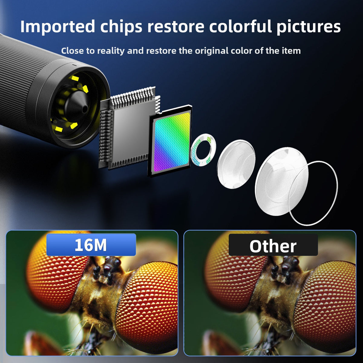 1080P Digital Electron Microscope for Industrial and Educational Use