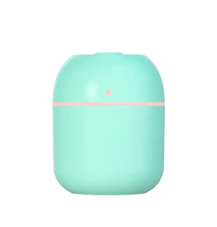 Mini humidifier with USB cable connected