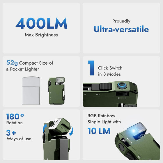 Rechargeable Flashlight Outdoor Lighting & Tools product image 2
