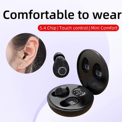 Bluetooth earbuds in purple color variant