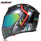 Full Face Bicycle Helmet with Dual Lens