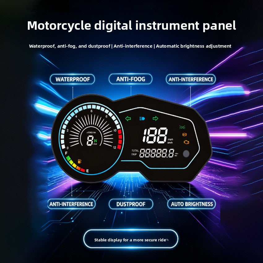 Digital Speedometer Instrument Assembly