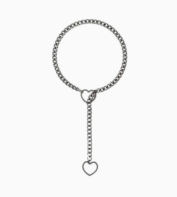 Heart Slip Chain Necklace for Women - Image 2