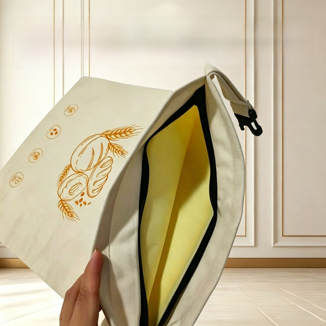 Beeswax Cloth Bread Bag