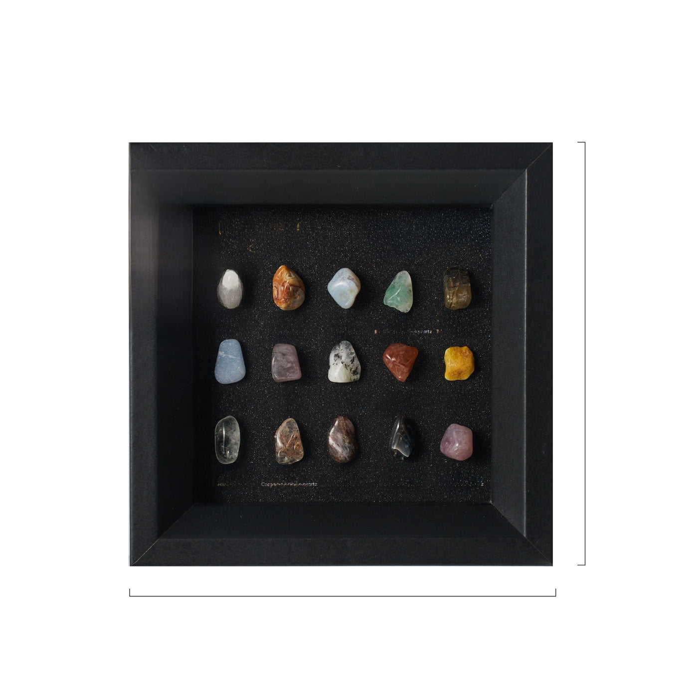 Natural Mineral Specimens Display Frame