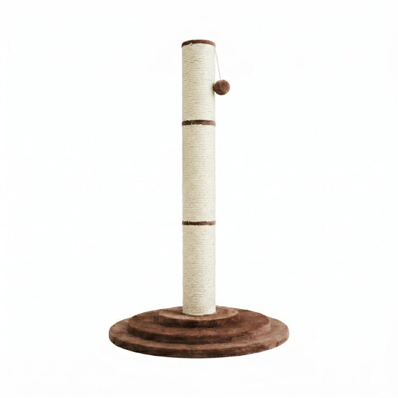 Heightened and thickened cat scratching post