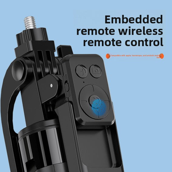 Bluetooth Remote Control Selfie Stick Tripod with Anti-Shake
