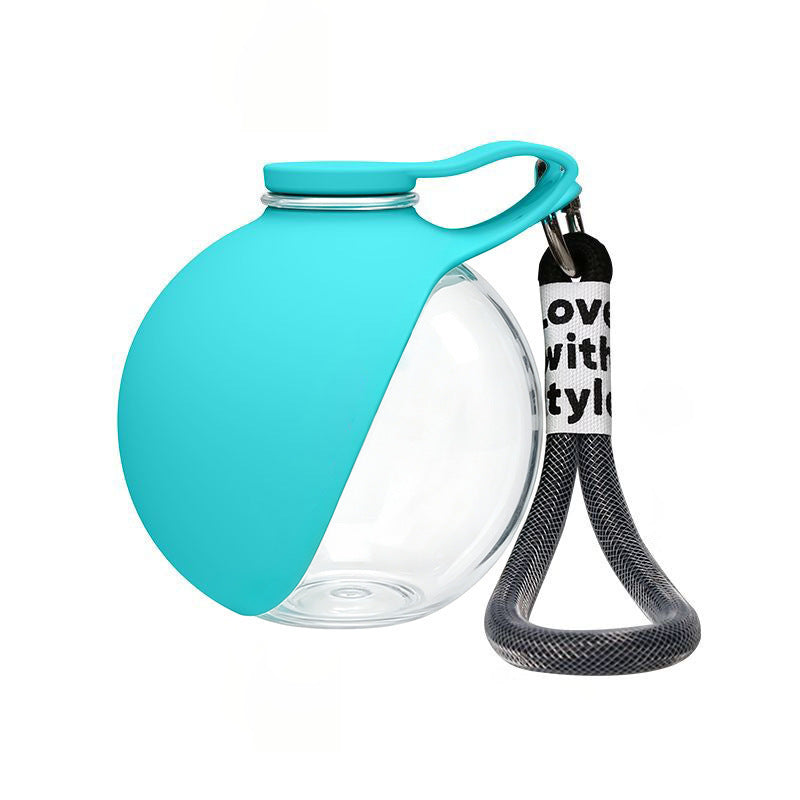 Foldable Portable Pet Water Bottle 285ml Large Capacity Outdoor Dog Cat Drinking Cup