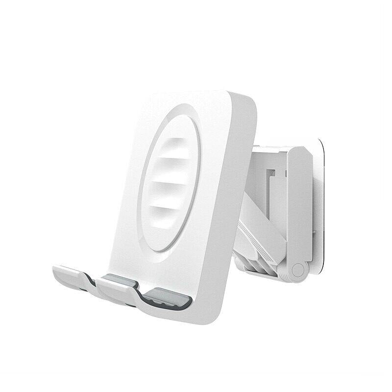 Wall-mounted mobile phone rack