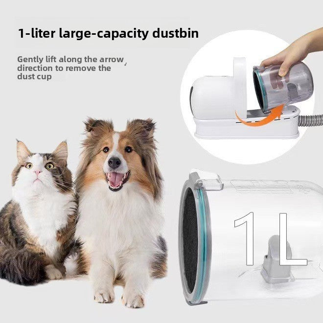 7-in-1 Pet Grooming Vacuum with Trimmer