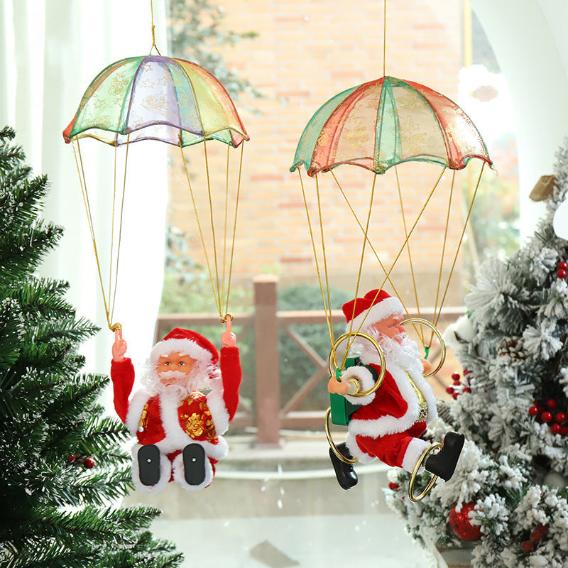 Santa Claus climbing rope toy