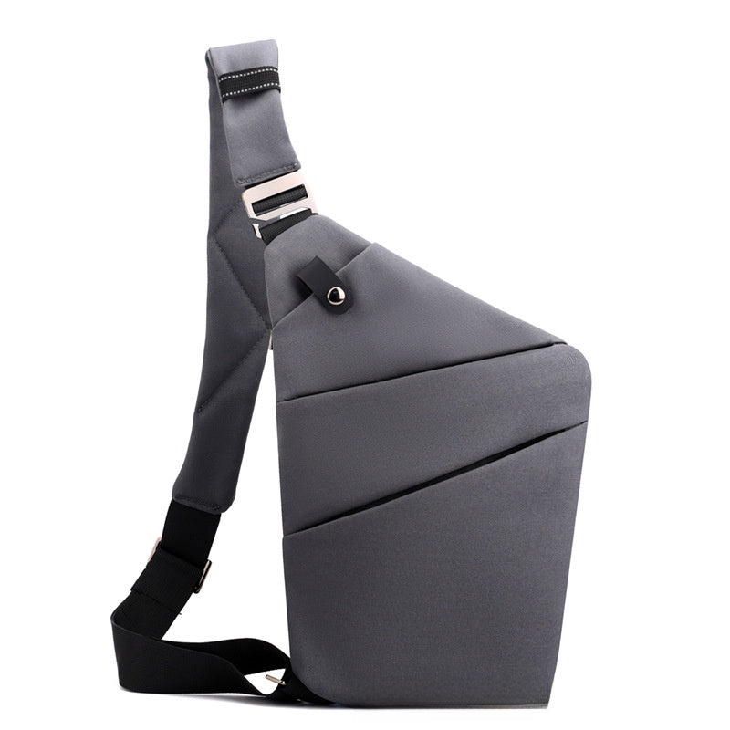 Unisex Waterproof Anti-Theft Chest Bag Lightweight Crossbody Sling Backpack for Men Women Outdoor Sports Travel