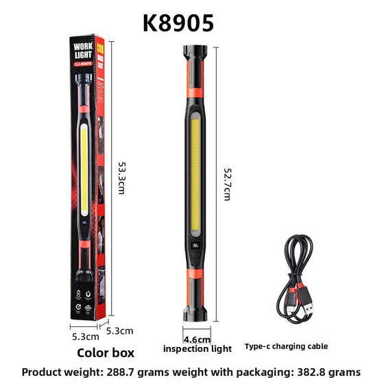 Magnetic USB Rechargeable COB Work Light with Hook Automotive & Powersports product image 5