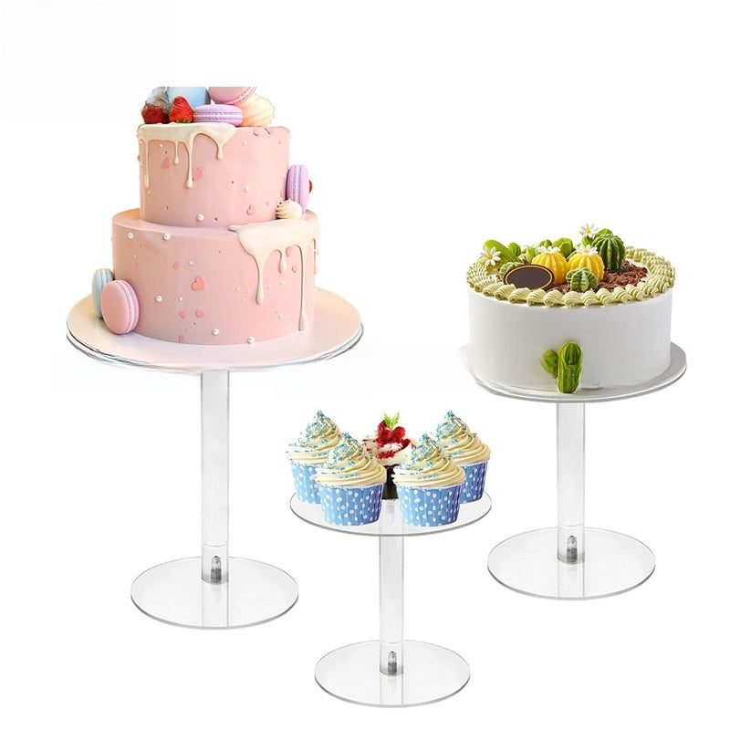 Acrylic cake stand