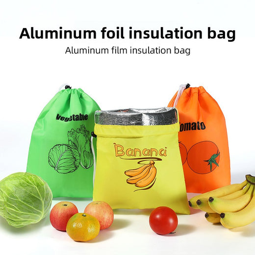 Polyester Insulated Drawstring Storage Bag