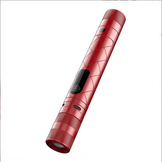 High-Voltage Arc Self-Defense Flashlight