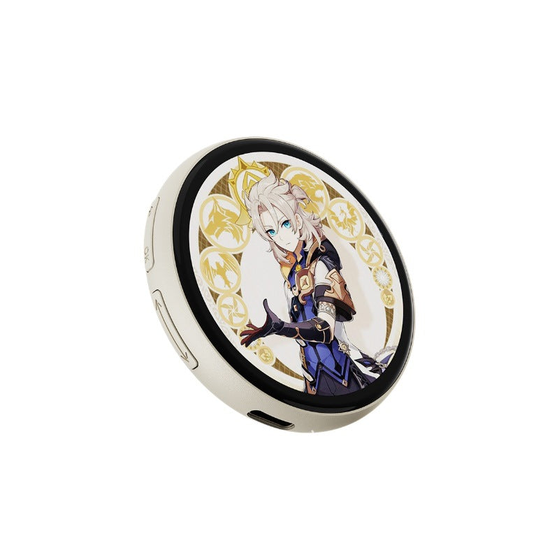 Smart Electronic Display Badge with Anime Design