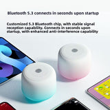 Portable Waterproof Bluetooth Speaker with Gradient Color