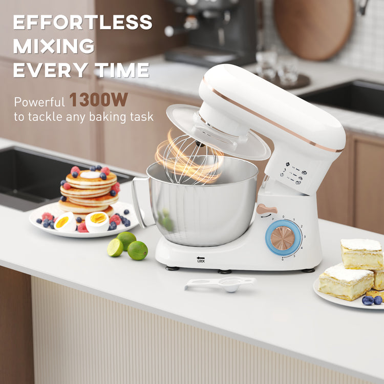 1300W Kitchen Stand Mixer with Accessories