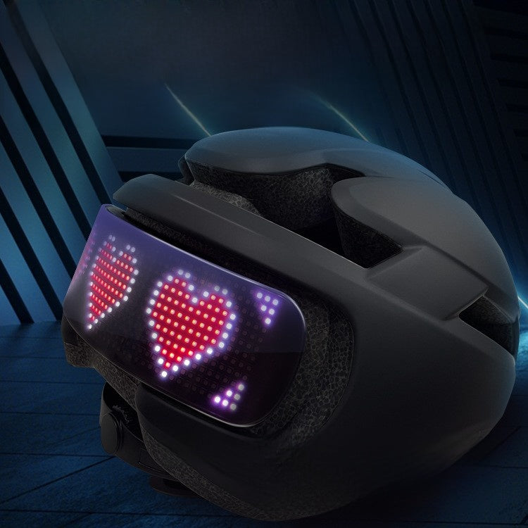 Outdoor LED cycling helmet