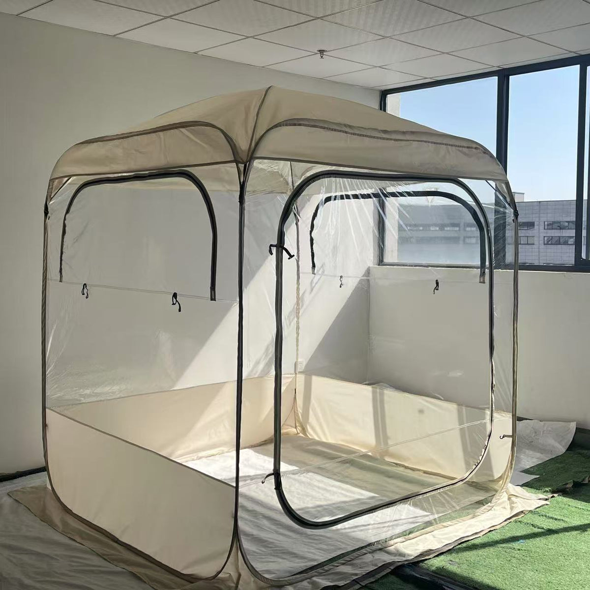 Transparent PVC Camping Tent Portable Bubble House