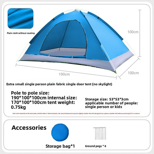 Automatic Quick Open Lightweight Camping Tent