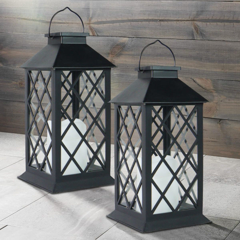 Solar-powered garden light
