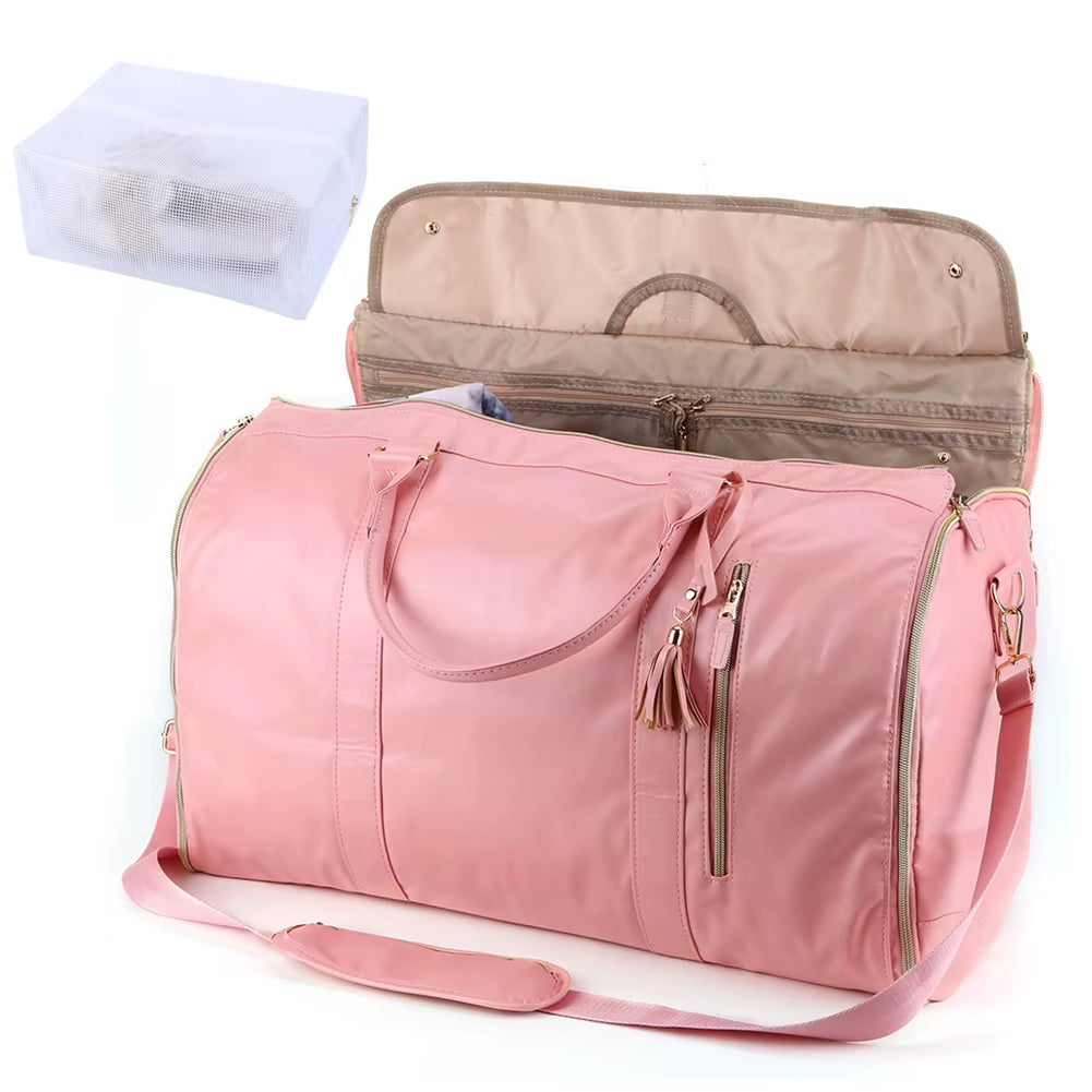 Fitness Bag Multifunctional Yoga Sports Handbag Large Capacity Foldable Wear-Resistant Accessories for Travel Swimming