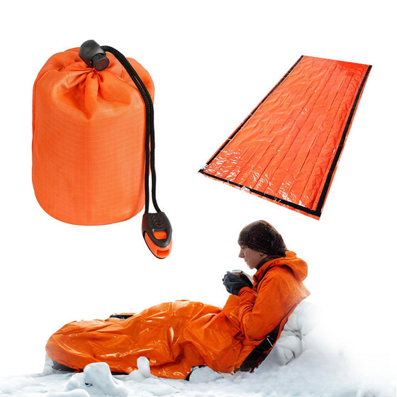 Outdoor Emergency Sleeping Bag Camping Shelter & Sleep product image 4