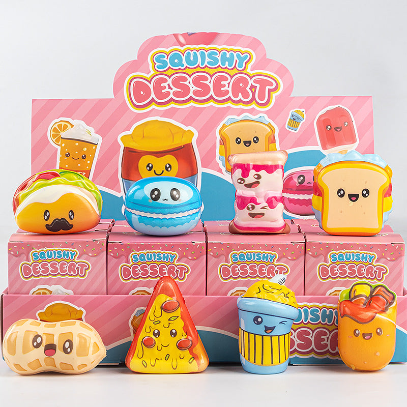 Slow Rebound Animal PU Squeeze Toy