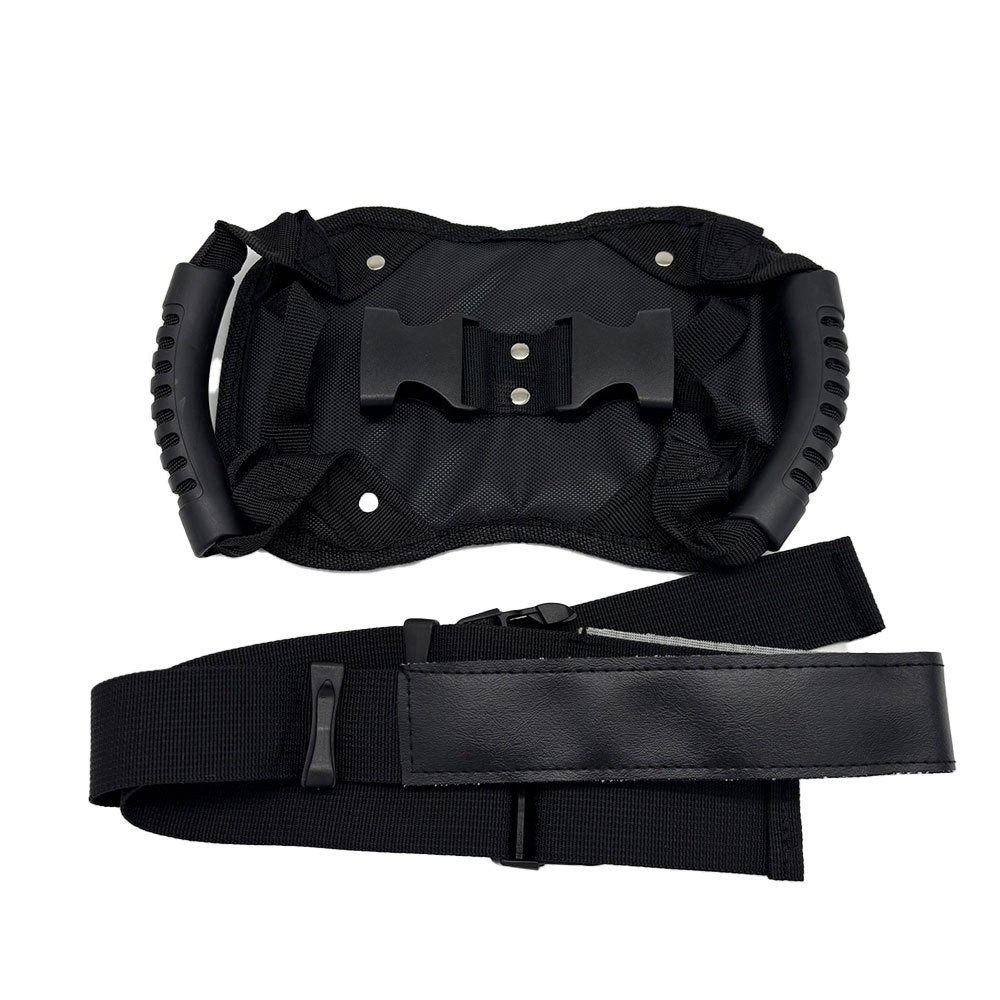 Universal Motorcycle Rear Seat Safety Grab Handle Armrest Belt