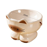 Ceramic Cat Dog Food Bowl with Anti-Slip Design