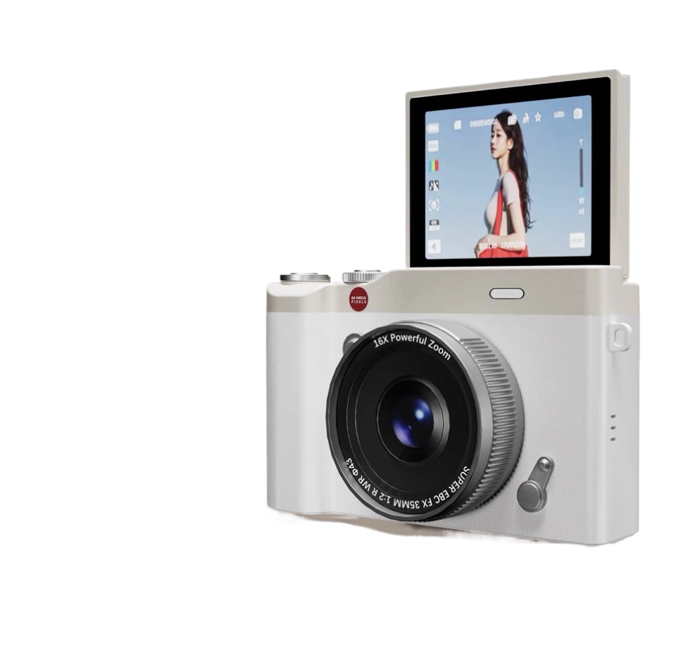 Personalized New Student Camera Retro Ccd High-Definition Flip-Screen Entry-Level Slr Camera 4K High-Pixel Dual Camera