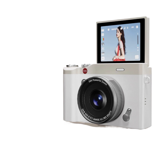 Personalized New Student Camera Retro Ccd High-Definition Flip-Screen Entry-Level Slr Camera 4K High-Pixel Dual Camera...