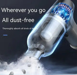 Cordless car vacuum cleaning