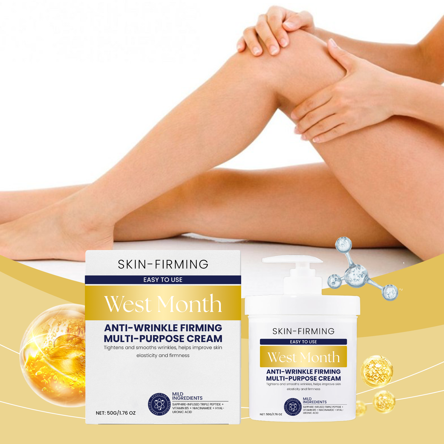 West&Month Moisturizing Skin Care Body Cream