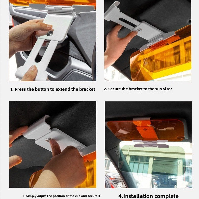 Car front shield sun visor car anti-high beam day and night
