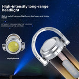 Multifunctional Keychain LED Flashlight with Emergency Light
