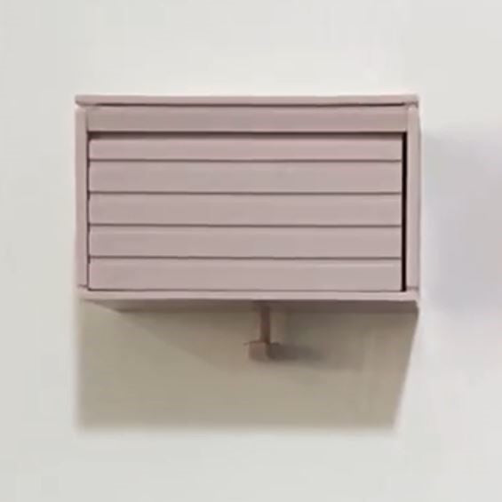 Infinite Mirror Garage Key Holder with LED Light