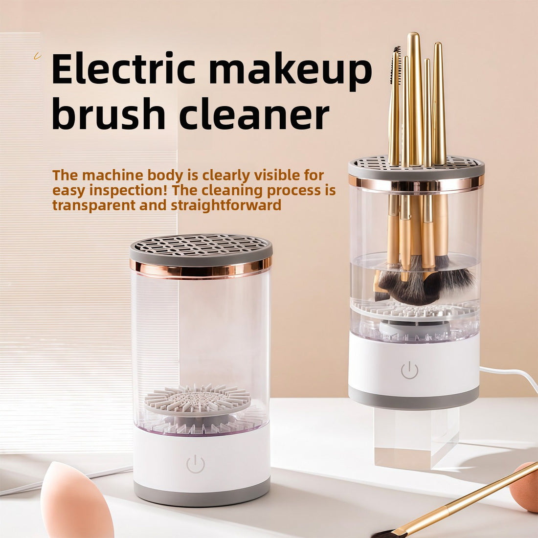 Electric Makeup Brush Cleaner