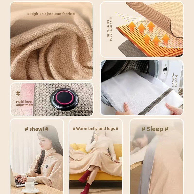 Electric Heating Shawl Blanket