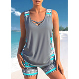 Women's Quick-Dry Printed Bikini Swimsuit