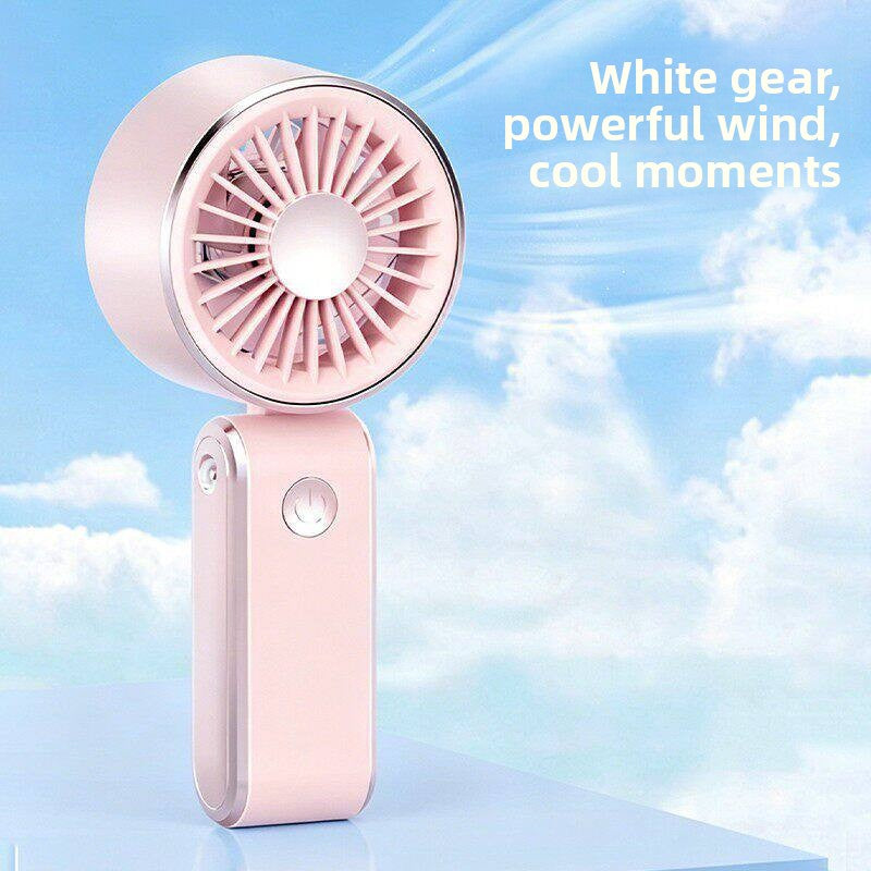 Foldable mini handheld fan with USB charging, photo 3